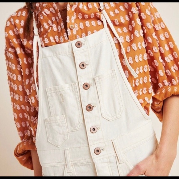 NWOT Anthropologie Overalls size 28 - Picture 4 of 8